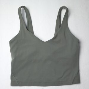 Lululemon Align Tank Grey Sage Size 2 Nulu Buttery Soft Yoga Top